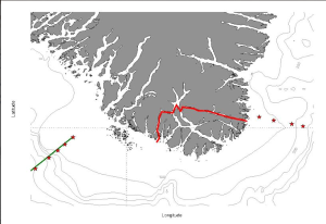 Our path through Greenland